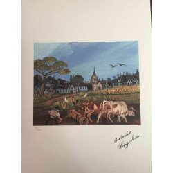 Antonio Ligabue litho off set 50x70 cm