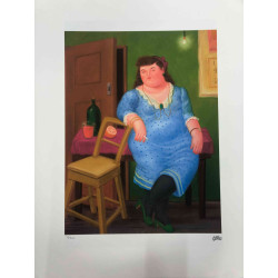 Fernando Botero Litografía off set 50x65 cm certificado