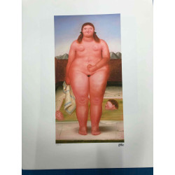 Fernando Botero Lithografie off set 50x65 cm gecertificeerd