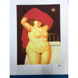 Fernando Botero Lithografie off set 50x65 cm gecertificeerd