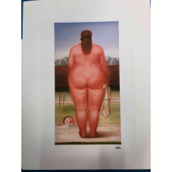 Fernando Botero Litografía off set 50x65 cm certificado