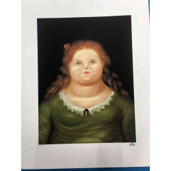 Fernando Botero Lithografie off set 50x65 cm gecertificeerd