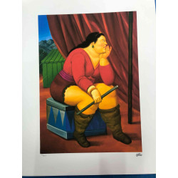 Fernando Botero Litografía off set 50x65 cm certificado
