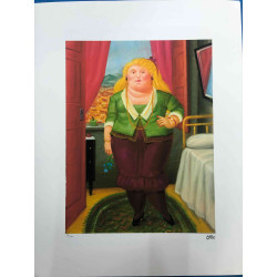Fernando Botero Lithografie off set 50x65 cm gecertificeerd