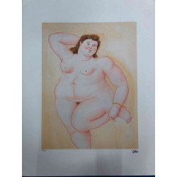 Fernando Botero Lithografie off set 50x65 cm gecertificeerd