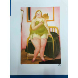Fernando Botero Lithografie off set 50x65 cm gecertificeerd