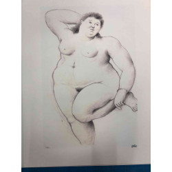 Fernando Botero Litografía off set 50x65 cm certificado