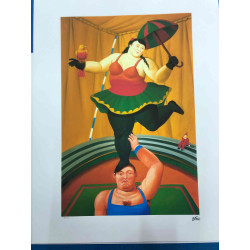 Fernando Botero Lithografie off set 50x65 cm gecertificeerd