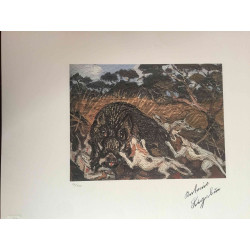 Antonio Ligabue litho off set 50x70 cm