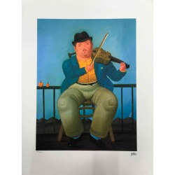 Fernando Botero Litografía off set 50x65 cm certificado