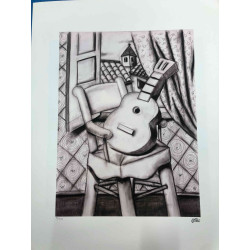 Fernando Botero Lithografie off set 50x65 cm gecertificeerd