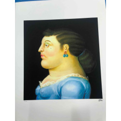 Fernando Botero Litografía off set 50x65 cm certificado