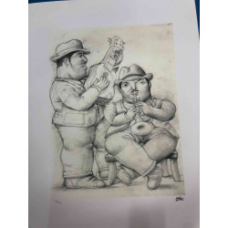 Fernando Botero Litografía off set 50x65 cm certificado