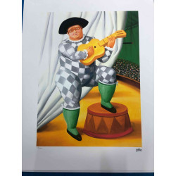 Fernando Botero Lithografie off set 50x65 cm gecertificeerd