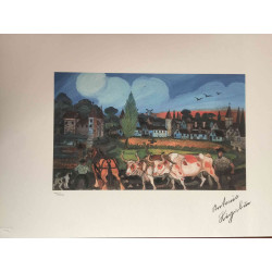 Antonio Ligabue litho off set 50x70 cm