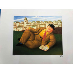 Fernando Botero Litografía off set 50x65 cm certificado