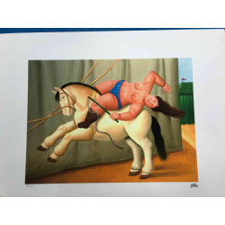 Fernando Botero Lithografie off set 50x65 cm gecertificeerd