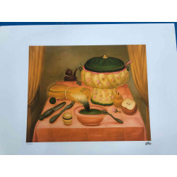 Fernando Botero Lithografie off set 50x65 cm gecertificeerd
