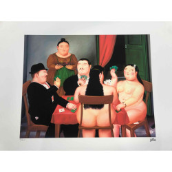 Fernando Botero Lithografie off set 50x65 cm gecertificeerd
