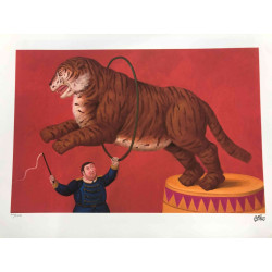 Fernando Botero Litografía off set 50x65 cm certificado