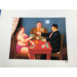 Fernando Botero Lithografie off set 50x65 cm gecertificeerd