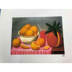 Fernando Botero Litografía off set 50x65 cm certificado