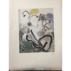 Litografia Joan Miro off set 56x76 cm certificada