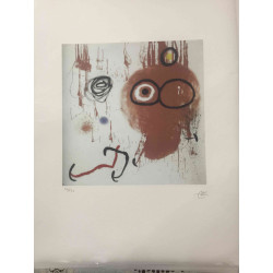 Litografia Joan Miro off set 56x76 cm certificada