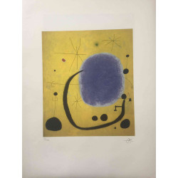 Litografia Joan Miro off set 56x76 cm certificada