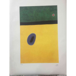 Litografia Joan Miro off set 56x76 cm certificada