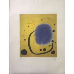 Litografia Joan Miro off set 56x76 cm certificada