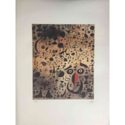 Litografia Joan Miro off set 56x76 cm certificada