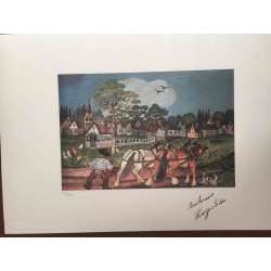 Antonio Ligabue litho off set 50x70 cm