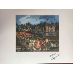 Antonio Ligabue litho off set 50x70 cm