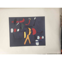 Litografia Joan Miro off set 56x76 cm certificada
