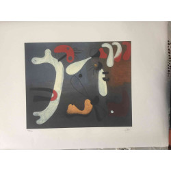 Litografia Joan Miro off set 56x76 cm certificada