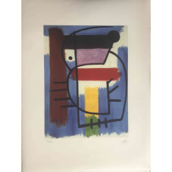 Joan Miro Lithografie off set 56x76 cm gecertificeerd