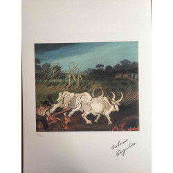 Antonio Ligabue litho off set 50x70 cm