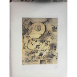 Litografia Joan Miro off set 56x76 cm certificada