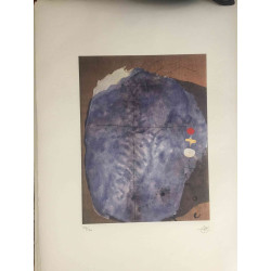 Litografia Joan Miro off set 56x76 cm certificada