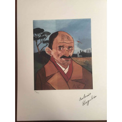 Antonio Ligabue litho off set 50x70 cm