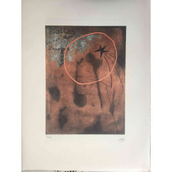 Litografia Joan Miro off set 56x76 cm certificada