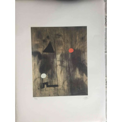 Litografia Joan Miro off set 56x76 cm certificada