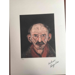 Antonio Ligabue litho off set 50x70 cm