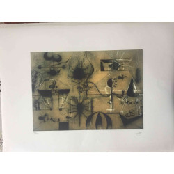 Litografia Joan Miro off set 56x76 cm certificada