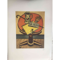 Litografia Joan Miro off set 56x76 cm certificada