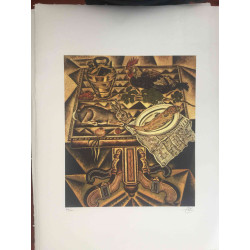 Litografia Joan Miro off set 56x76 cm certificada