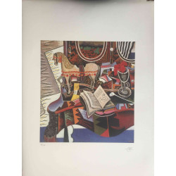 Litografia Joan Miro off set 56x76 cm certificada