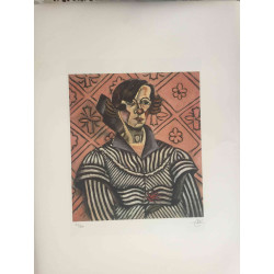 Joan Miro Lithografie off set 56x76 cm gecertificeerd