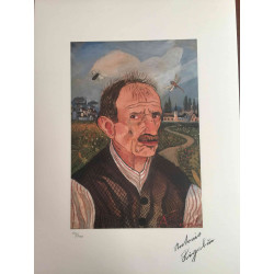 Antonio Ligabue litho off set 50x70 cm